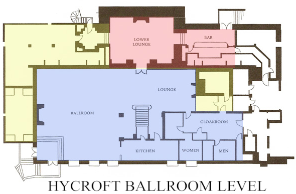 Hycroft Ballroom Floor Plan