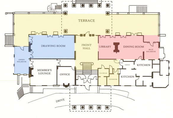 Hycroft Main Level Floor Plan